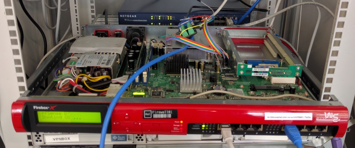 Bild der geöffneten Firebox